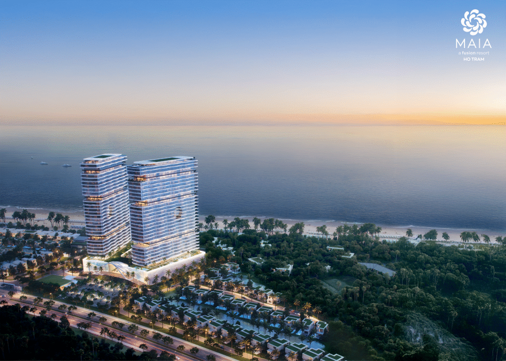 Maia Resort Hồ Tràm – Tâm điểm nghỉ dưỡng mới giữa rừng biển nguyên sơ và tổ hợp tỷ đô The Grand Ho Tram