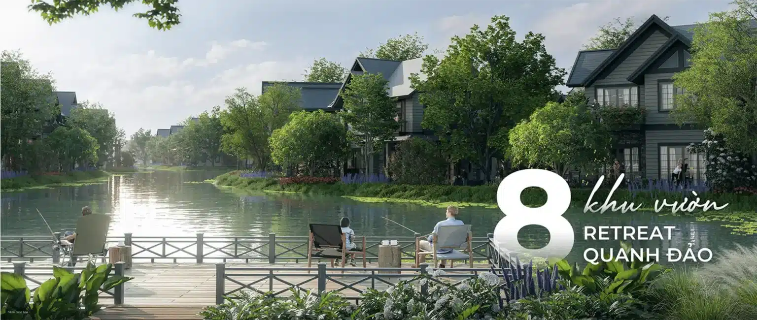 Retreat Island – Biệt Thự Đảo Đẳng Cấp Giữa Lòng Khu Đô Thị Sinh Thái Eco Retreat 3 tiện ích