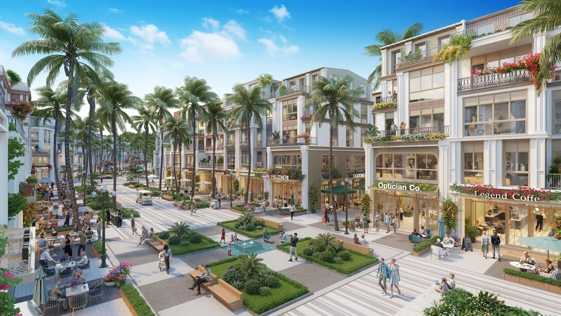 Phường Dệt – Phường Rèn tại Xanh Island Cát Bà: Kiến tạo bản sắc sống giữa trung tâm đảo ngọc 1 shophouse xanh island