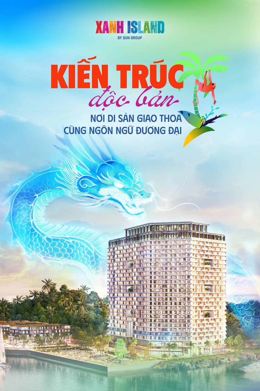 toa thanh long xanh island 3