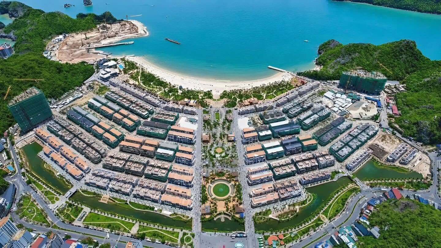 Cập nhật tiến độ xây dựng tháng 6.2026 1 tiến độ xây dựng xanh island cát bà tháng 6.2026