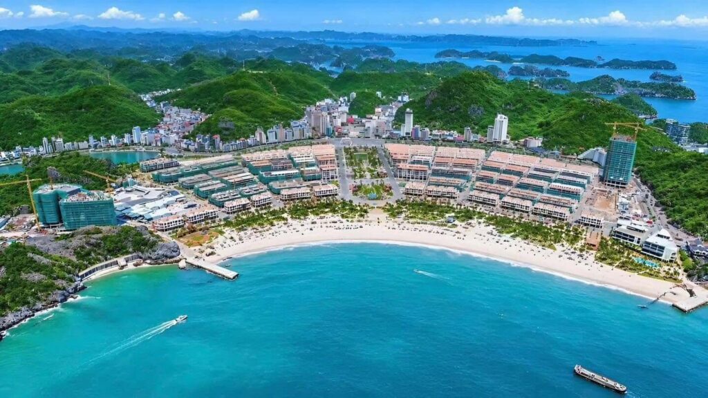 tien do xay dung du an xanh island cat ba thang 6.20206 7